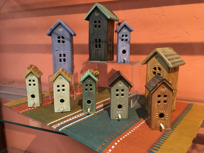 Macone Clay Birdhouses Clay and Wood Flowerpots Lamps and More